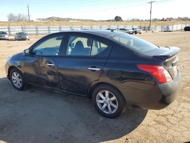  NISSAN VERSA 2013 Чорний