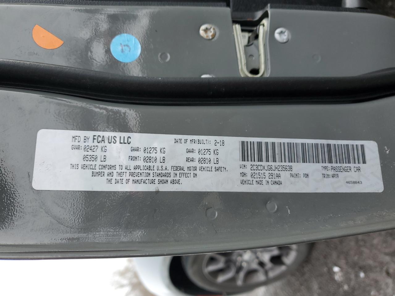 2018 Dodge Charger - Image 14