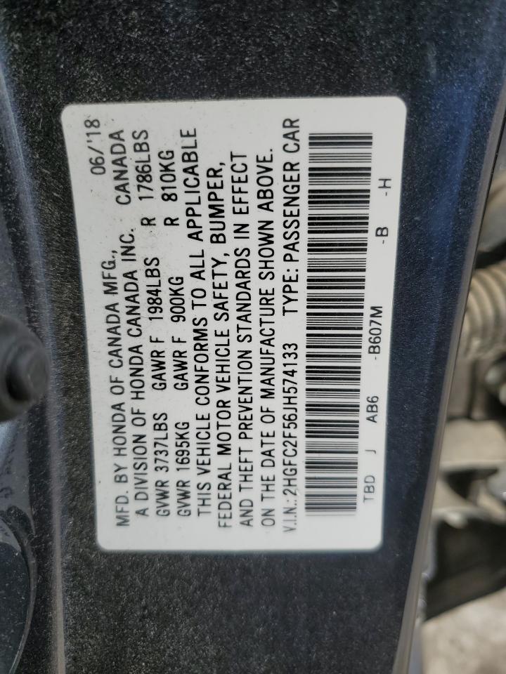2018 Honda Civic - Image 12