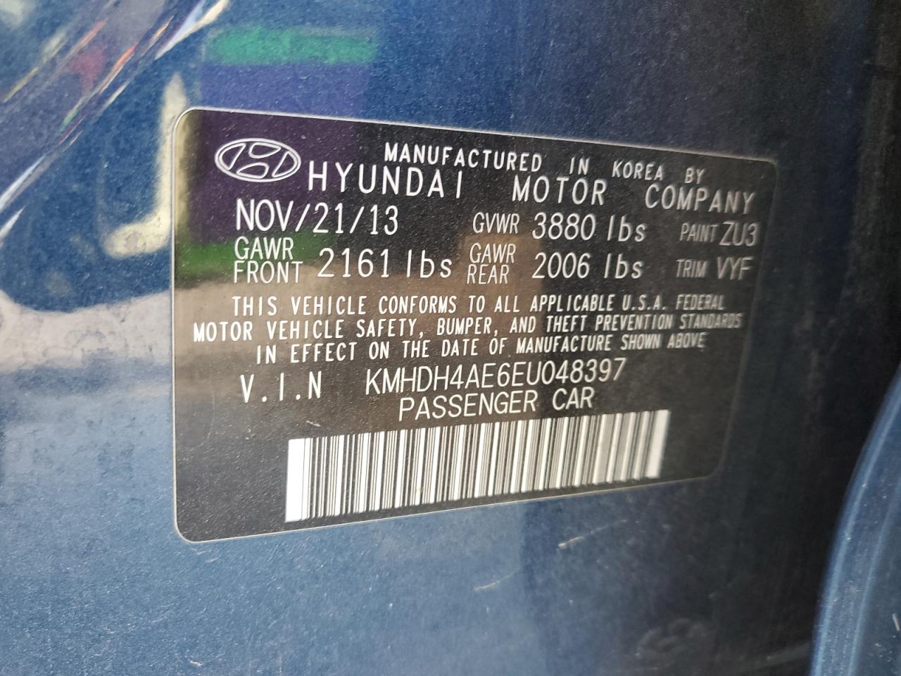 2014 Hyundai Elantra - Image 13