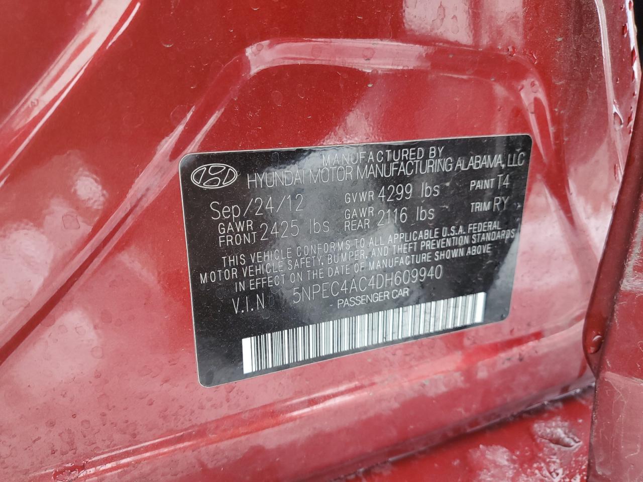 2013 Hyundai Sonata - Image 15