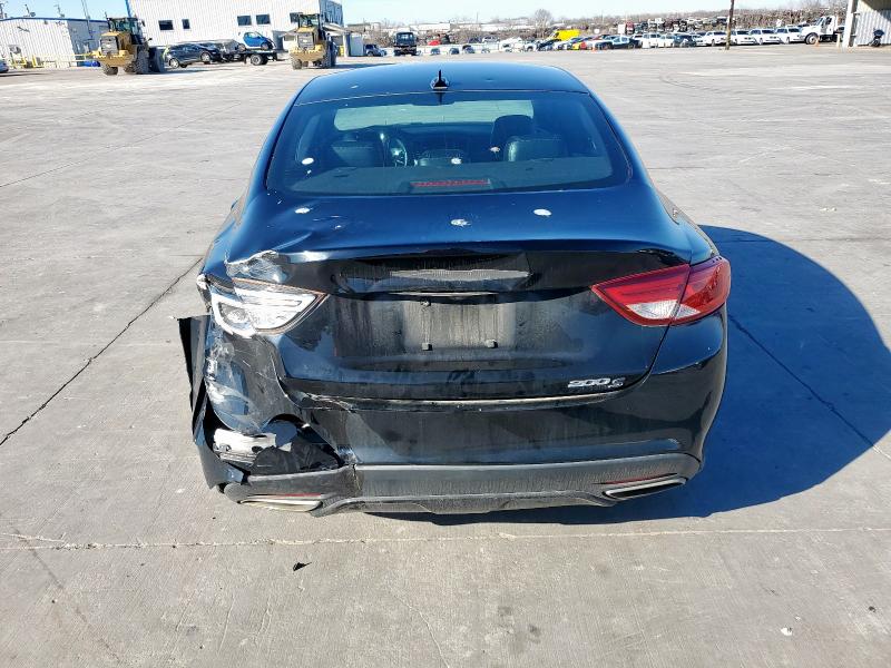  CHRYSLER 200 2016 Czarny
