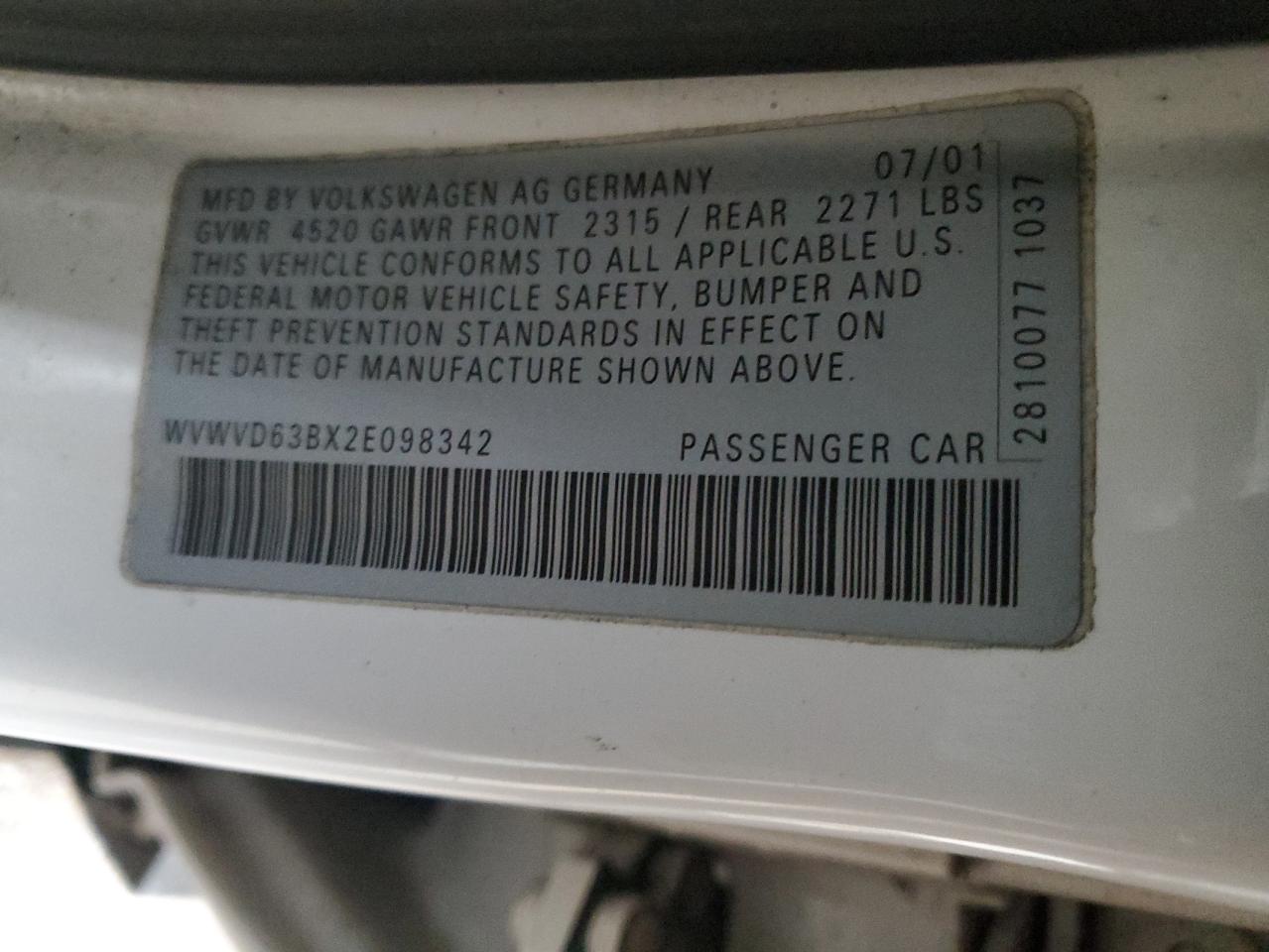 2002 Volkswagen Passat - Image 13