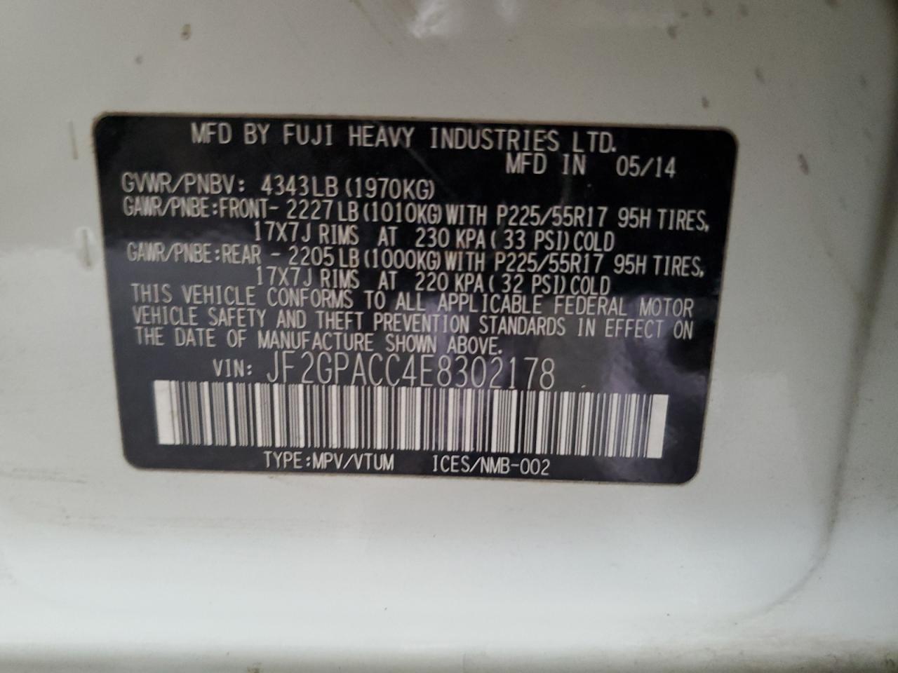 2014 Subaru XV - Image 12
