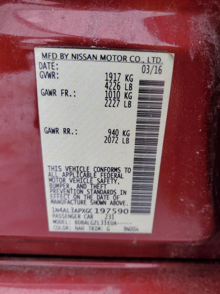 2016 Nissan Altima - Image 12