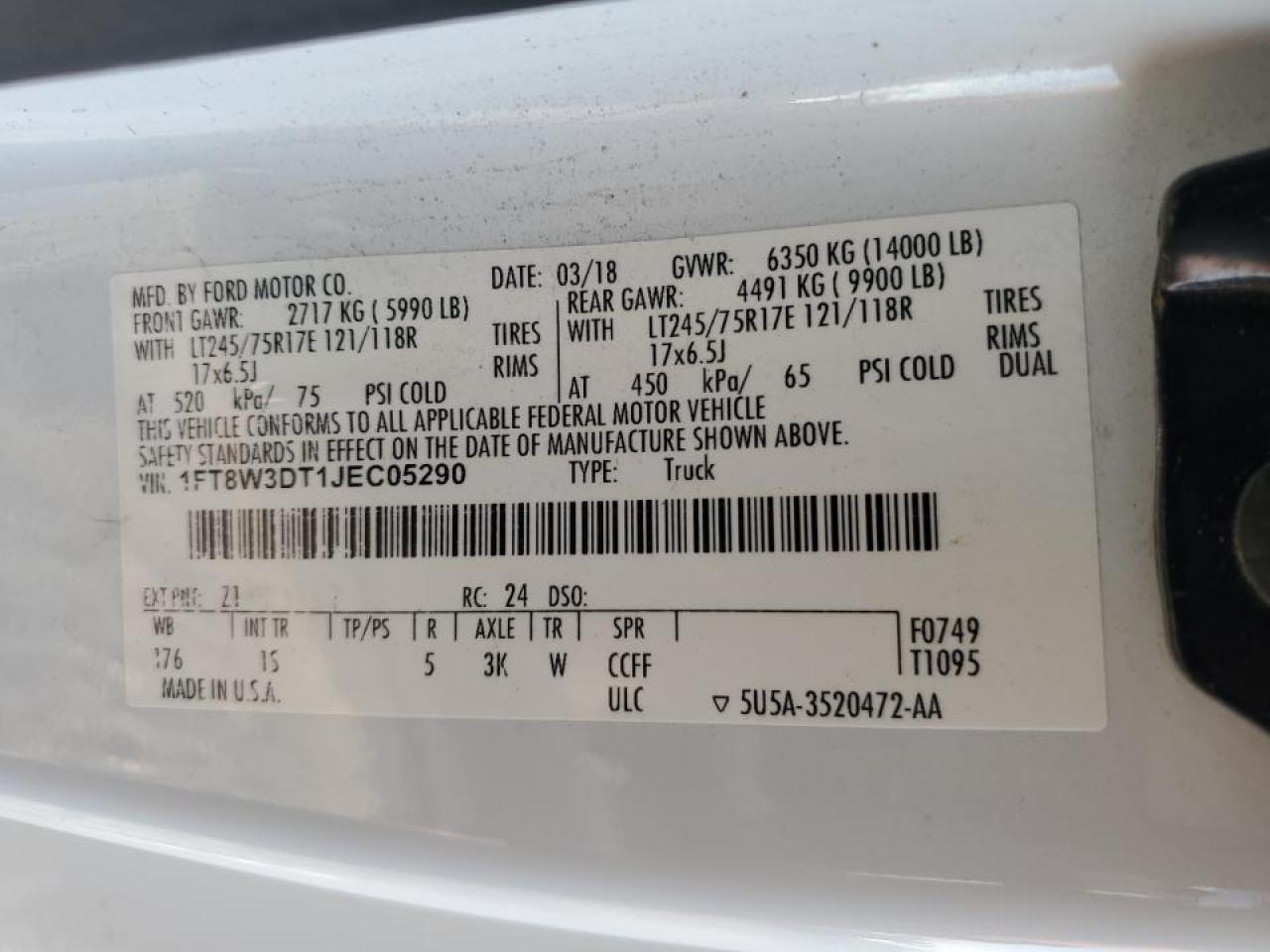 2018 Ford F350 - Image 13