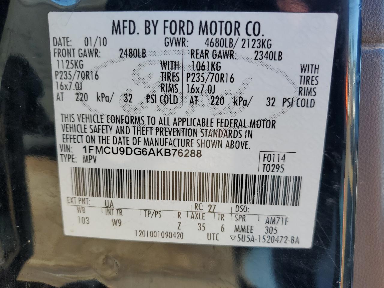 2010 Ford Escape - Image 12