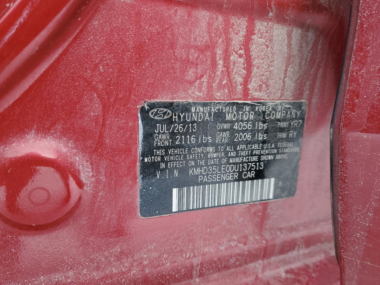 2013 Hyundai Elantra - Image 13