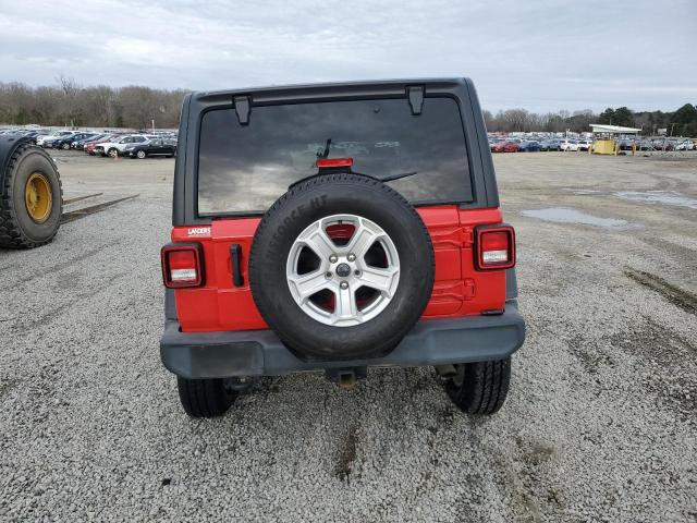  JEEP WRANGLER 2021 Czerwony