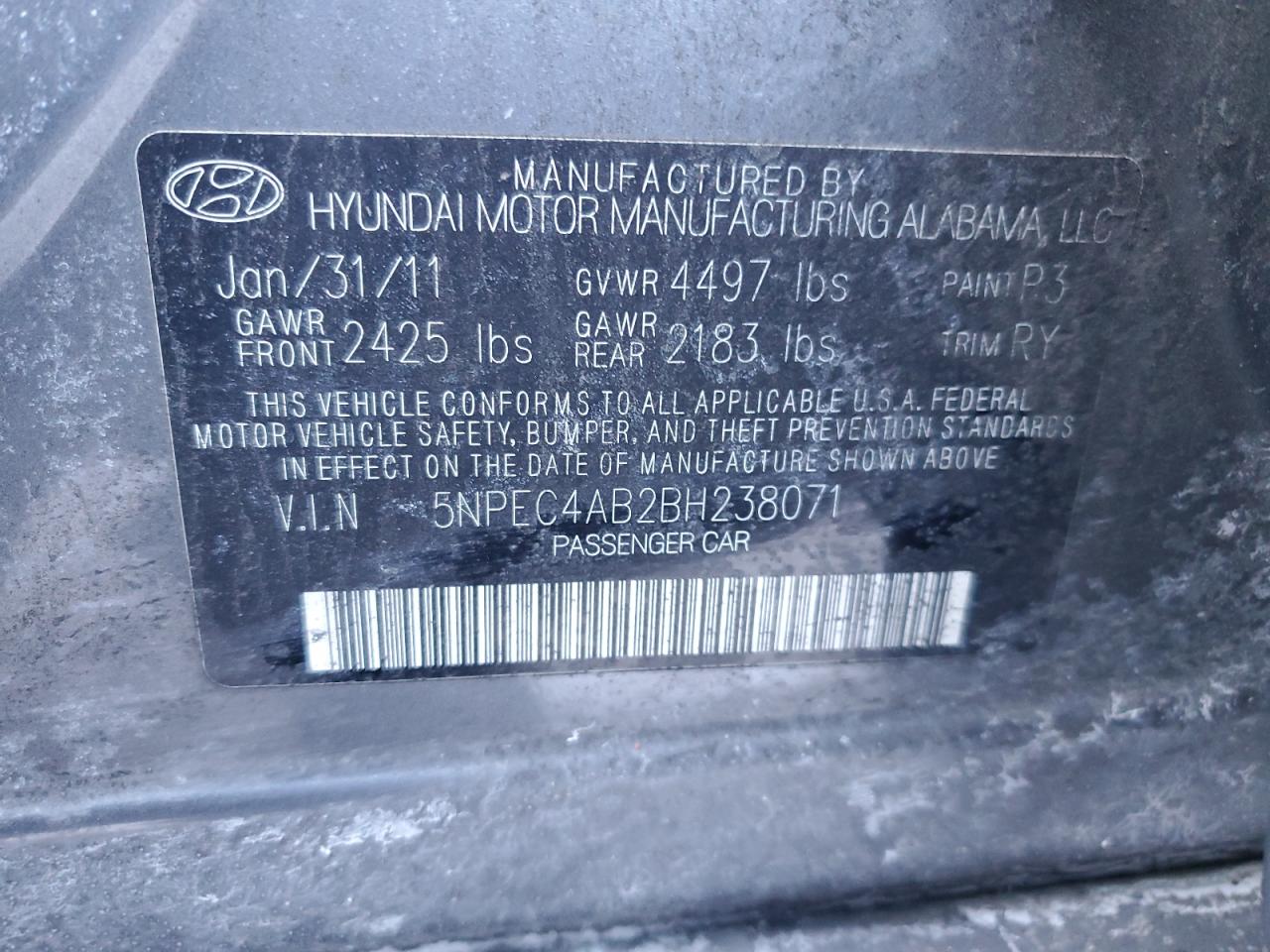 2011 Hyundai Sonata - Image 12