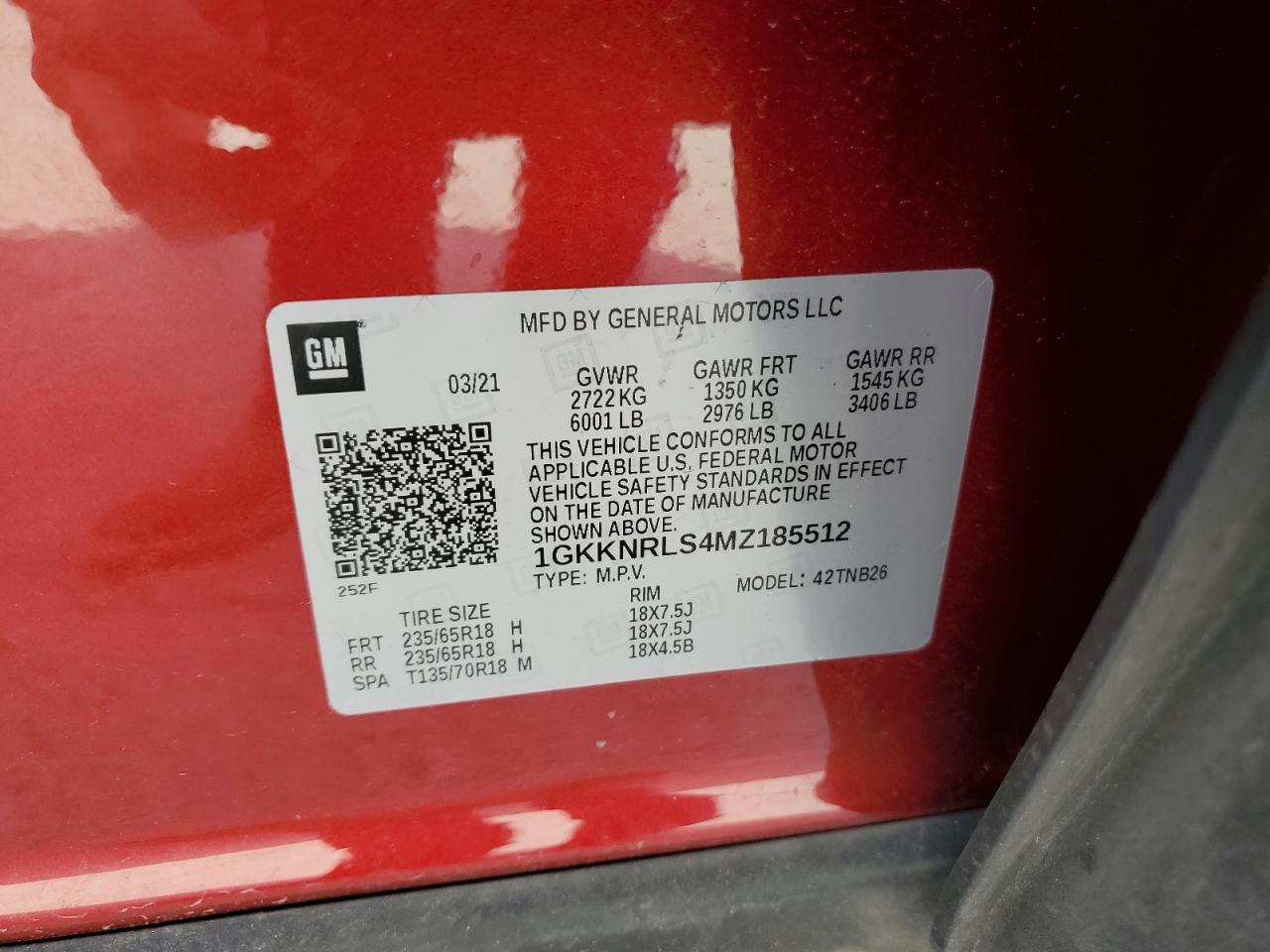 2021 GMC Acadia - Image 13