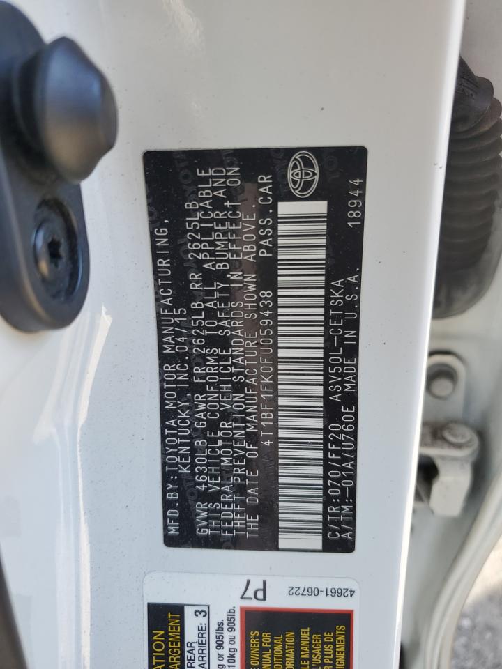 2015 Toyota Camry - Image 12