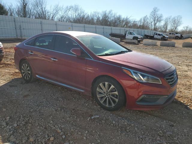  HYUNDAI SONATA 2016 Bordowy