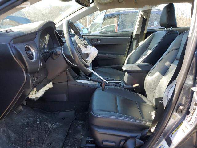  TOYOTA COROLLA 2018 Угольный