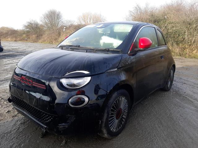 2022 FIAT 500E RED for sale at Copart SANDWICH