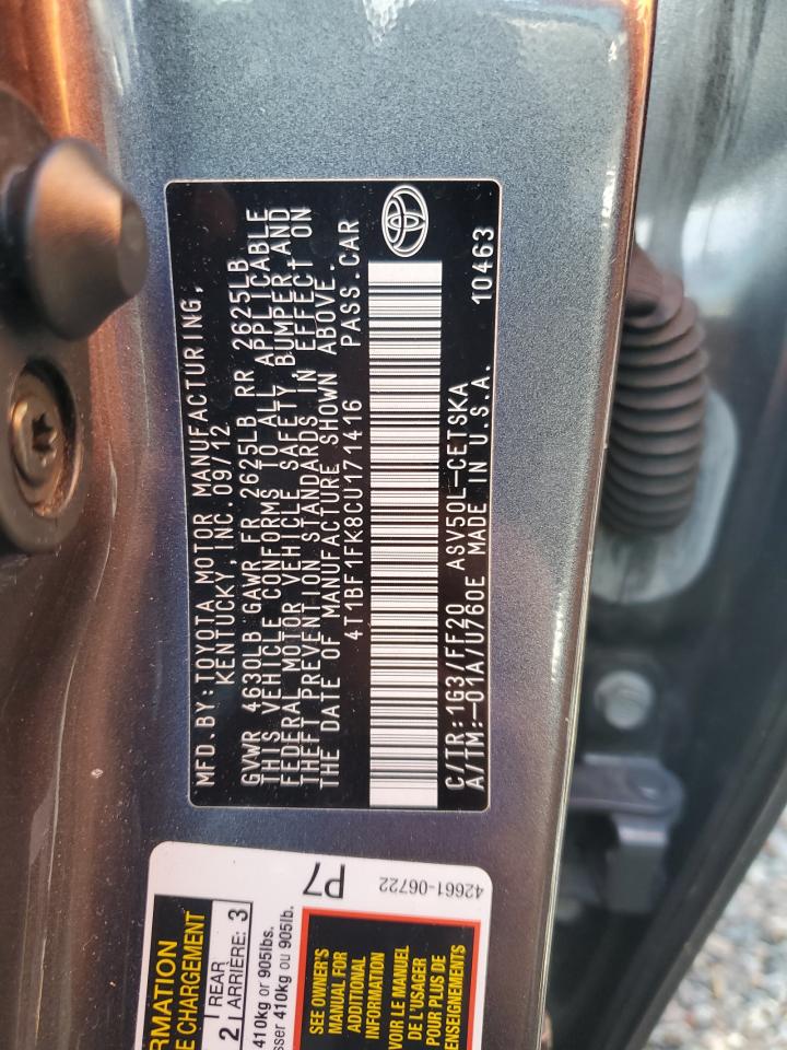 2012 Toyota Camry - Image 13