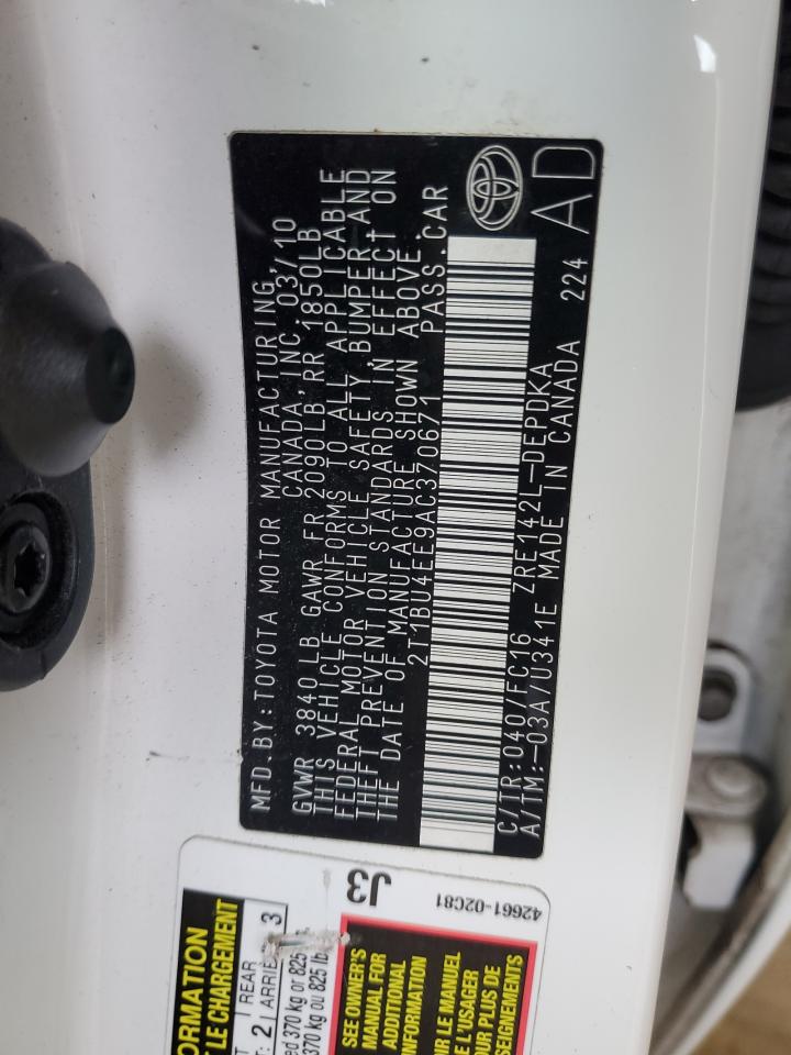 2010 Toyota Corolla - Image 12