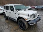 2022 Jeep Wrangler Unlimited Sahara 4Xe للبيع في Marlboro، NY - Front End