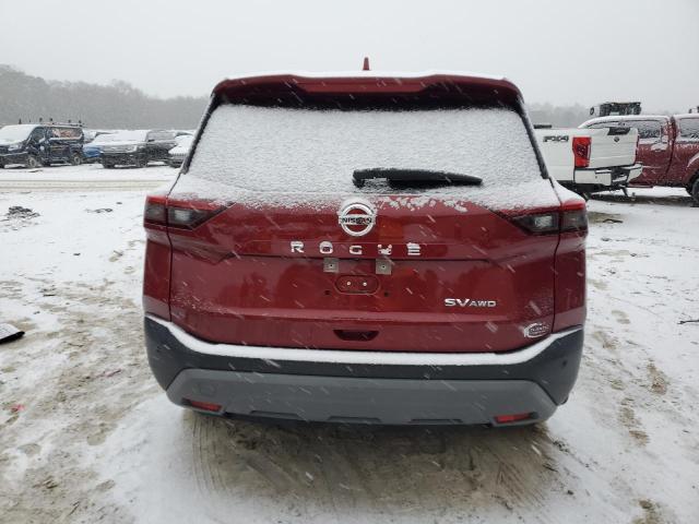  NISSAN ROGUE 2021 Burgundy