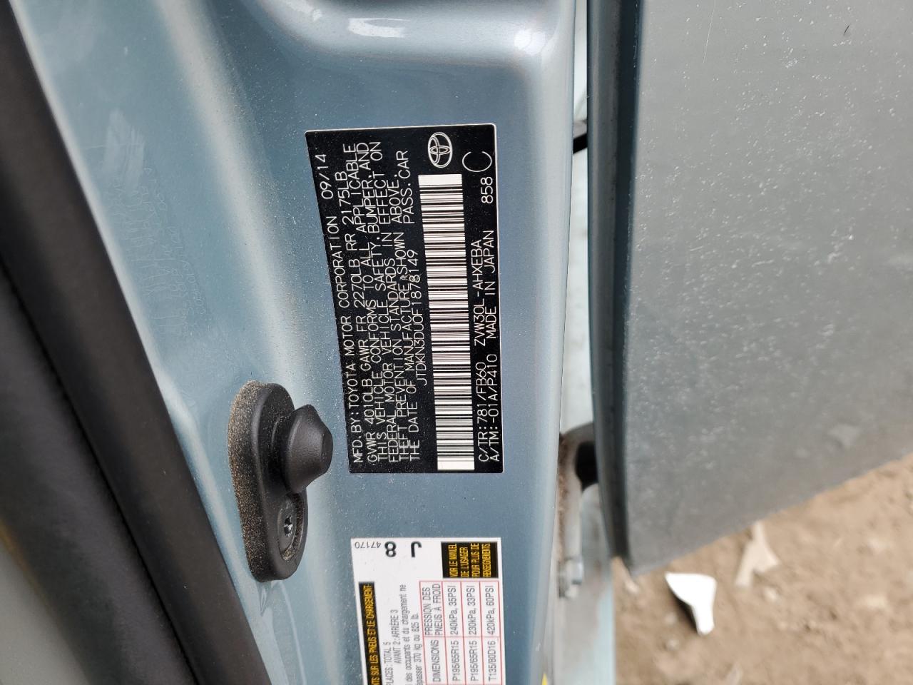 2015 Toyota Prius - Image 15