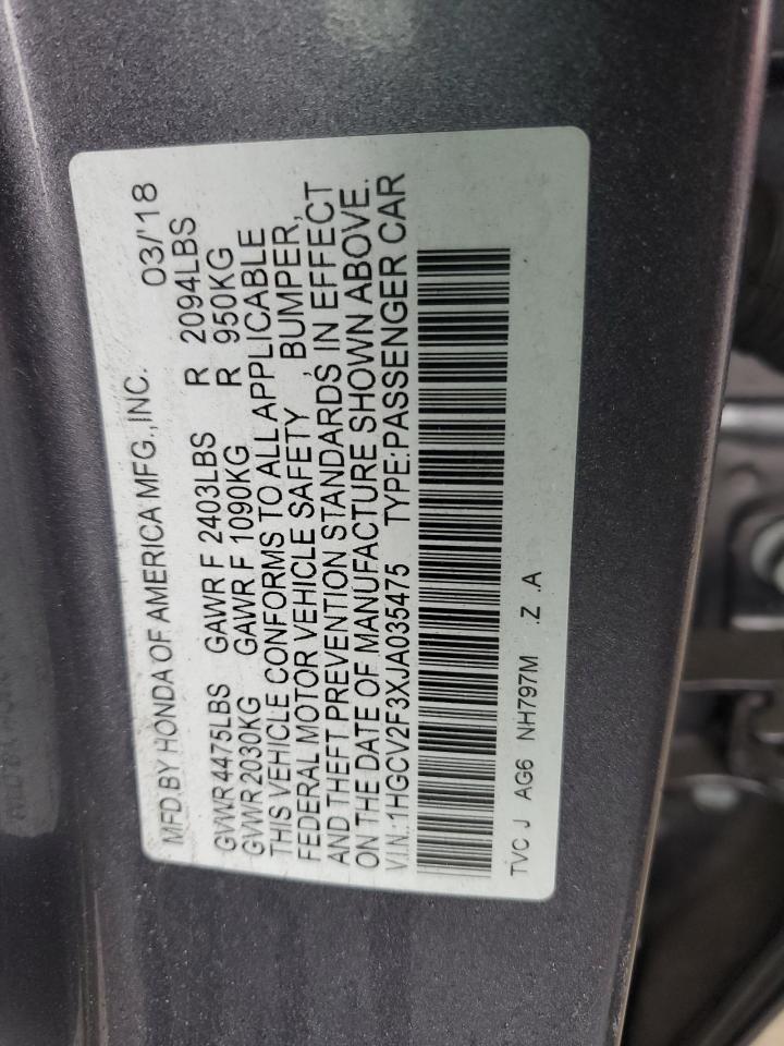 2018 Honda Accord - Image 15