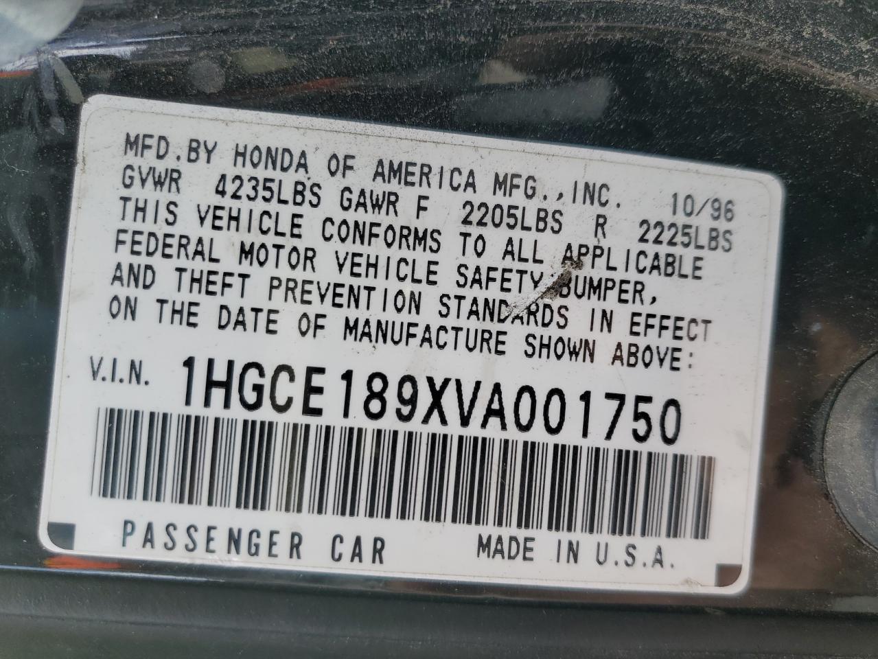 1997 Honda Accord - Image 14
