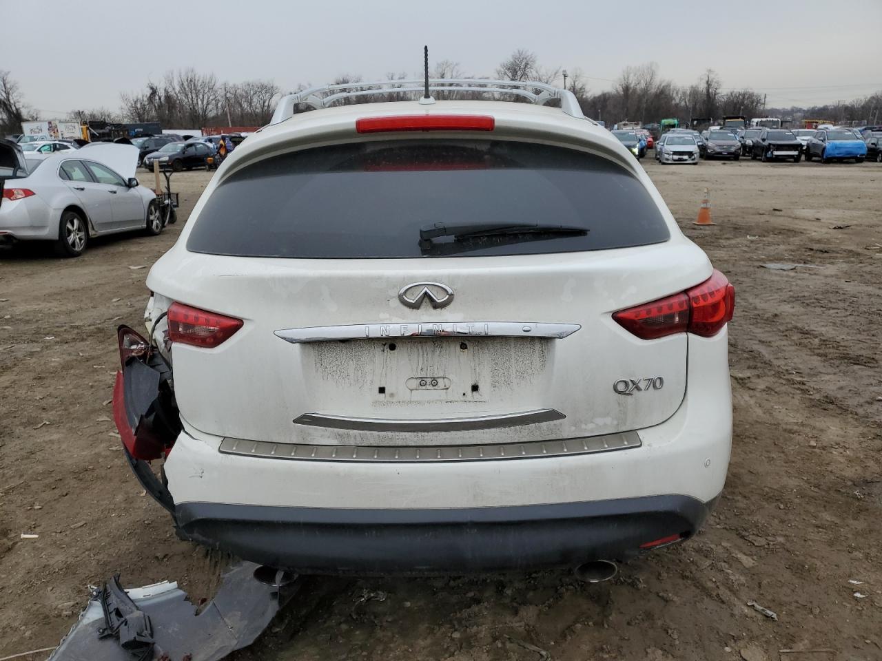2015 Infiniti Qx70 VIN: JN8CS1MW2FM480253 Lot: 44774145