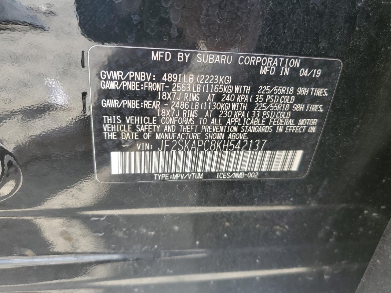 2019 Subaru Forester - Image 12