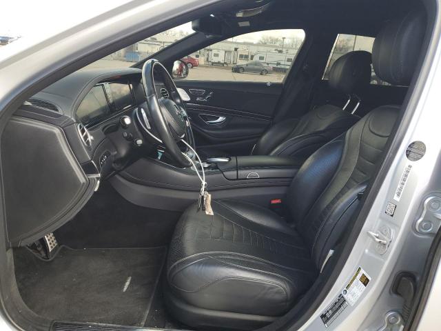  MERCEDES-BENZ S-CLASS 2016 Srebrny
