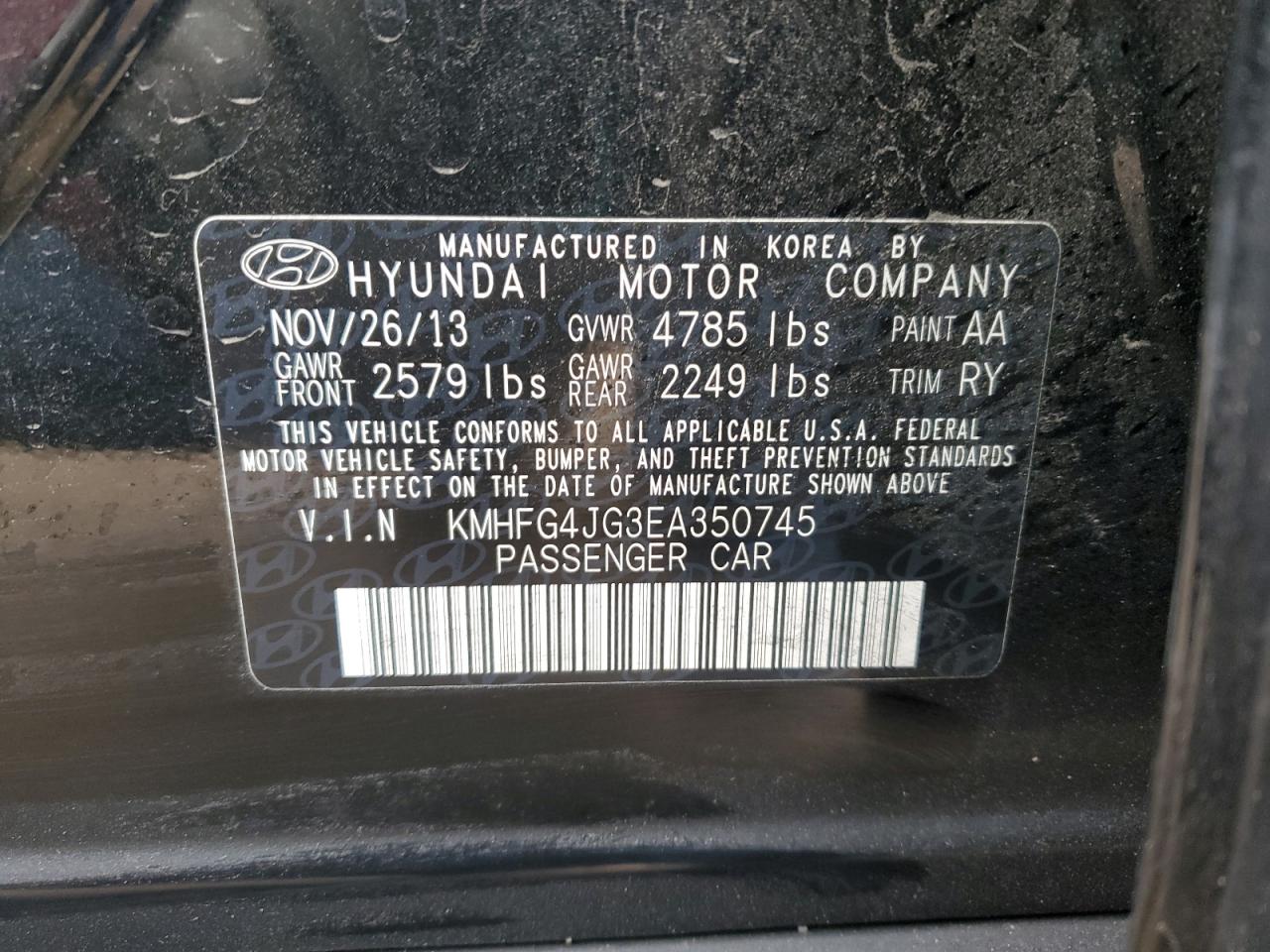 2014 Hyundai Azera - Image 12