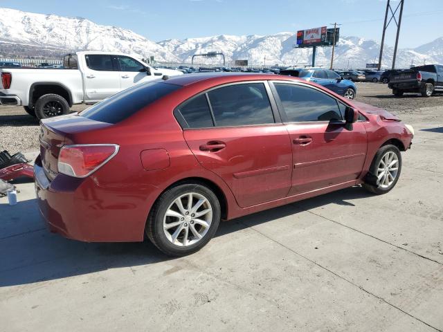  SUBARU IMPREZA 2013 Red