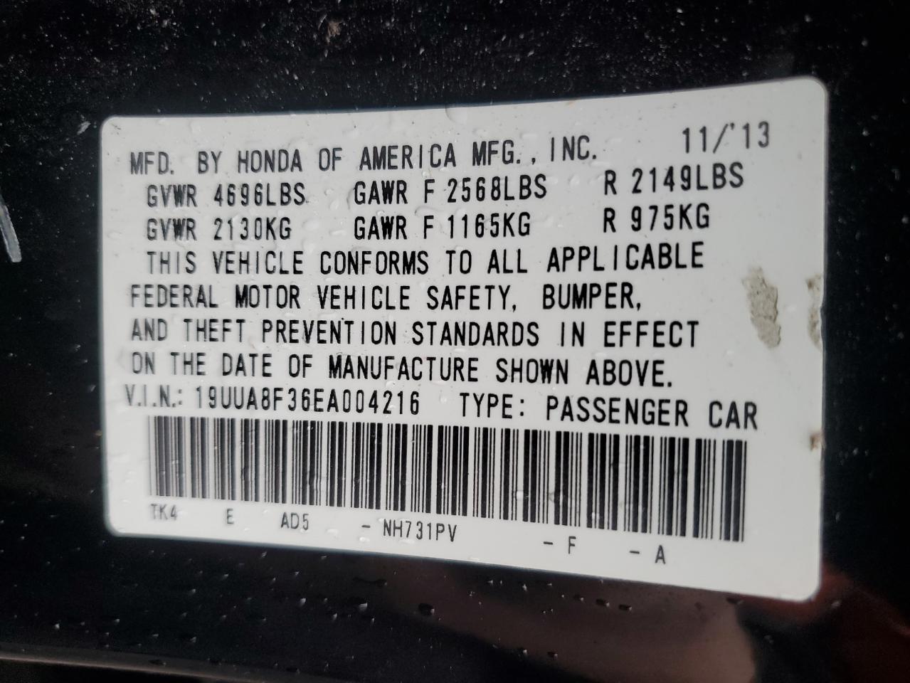 2014 Acura TL - Image 15