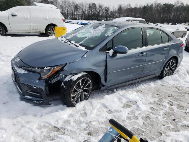 2022 Toyota Corolla Se за продажба в Charles City, VA - Front End