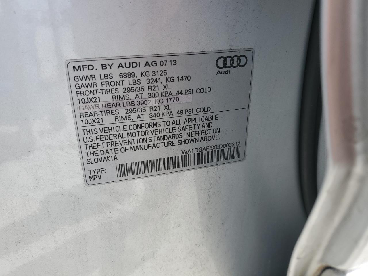 2014 Audi Q7 - Image 15