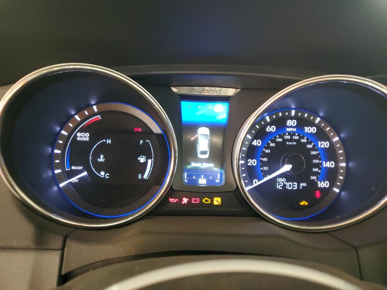 2013 Hyundai Sonata Hybrid VIN: KMHEC4A42DA100957 Lot: 44639435