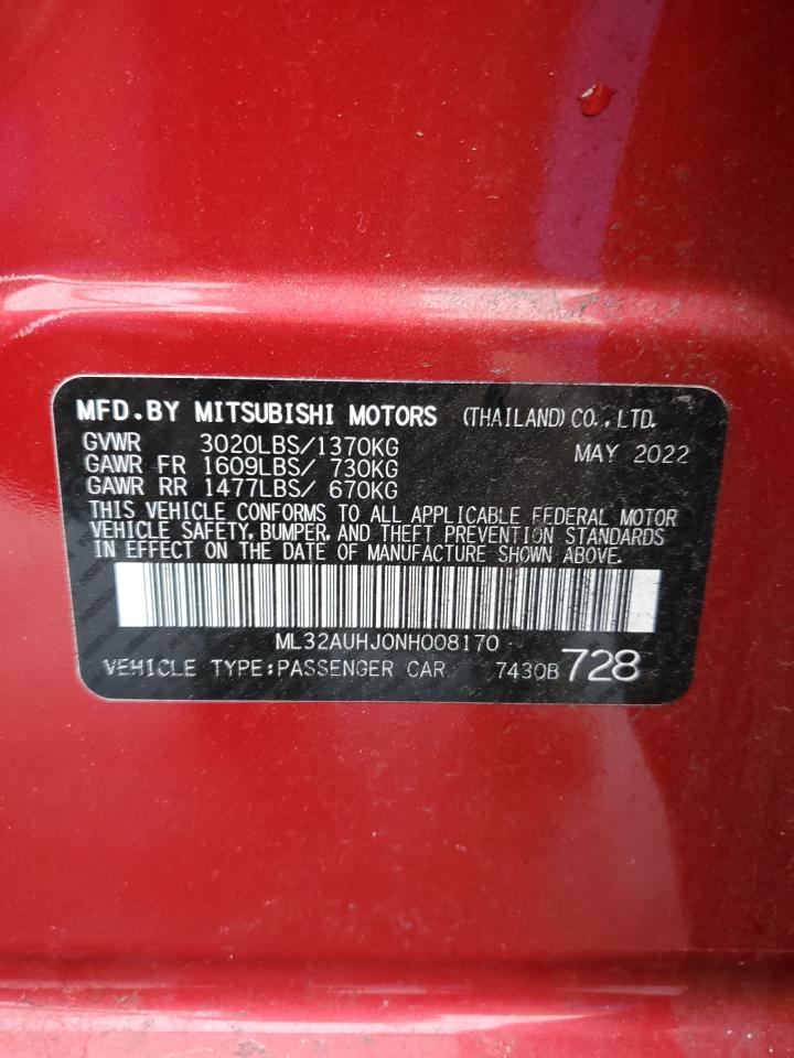 2022 Mitsubishi Mirage - Image 13