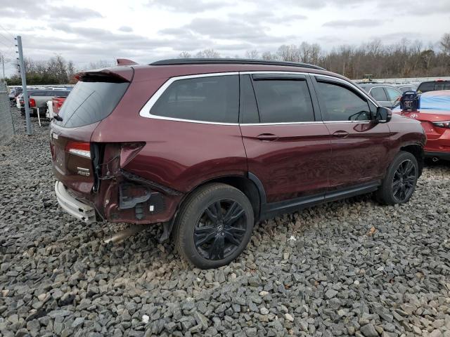  HONDA PILOT 2022 Burgundy