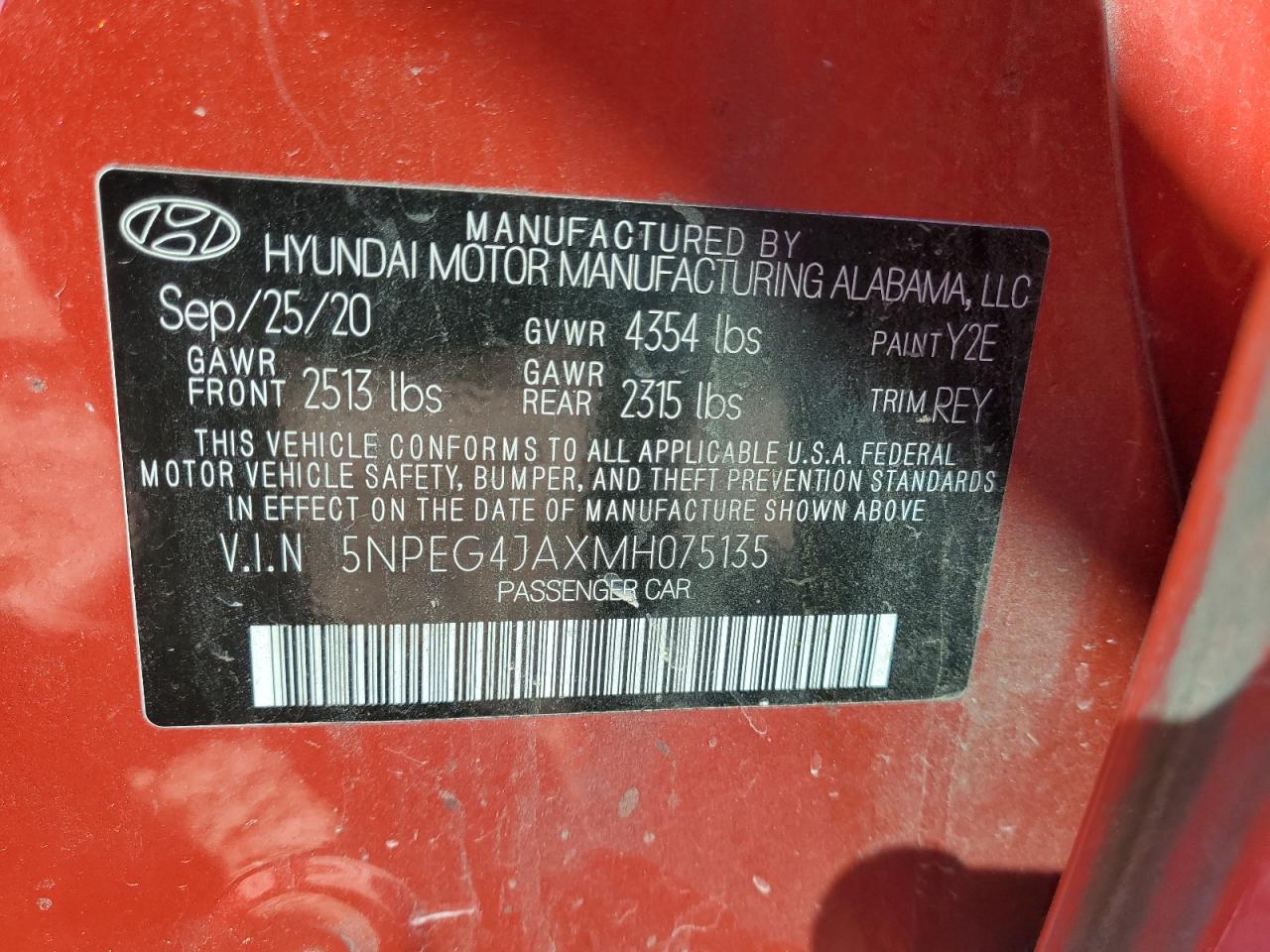 2021 Hyundai Sonata - Image 12