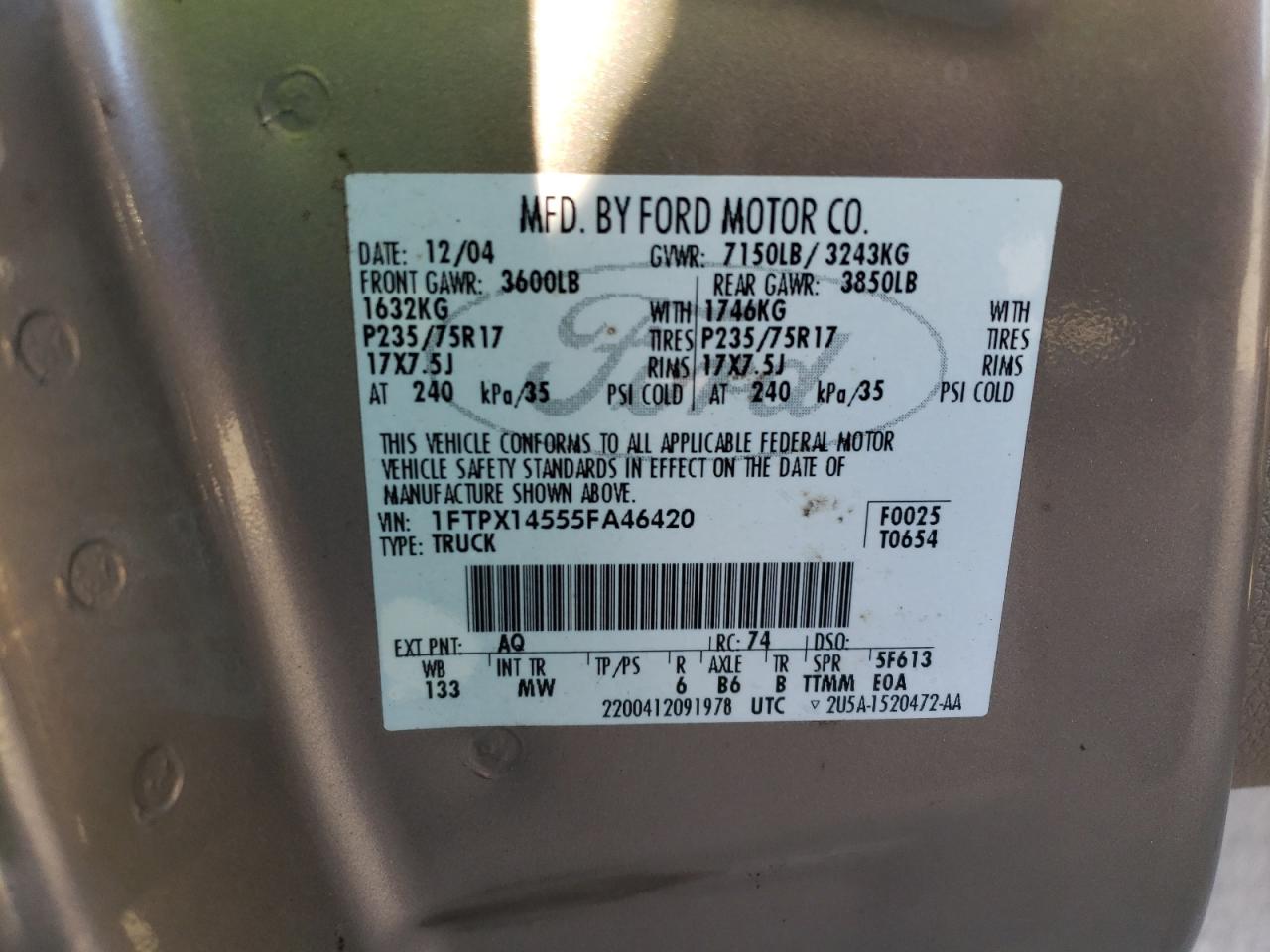 2005 Ford F-150 - Image 14
