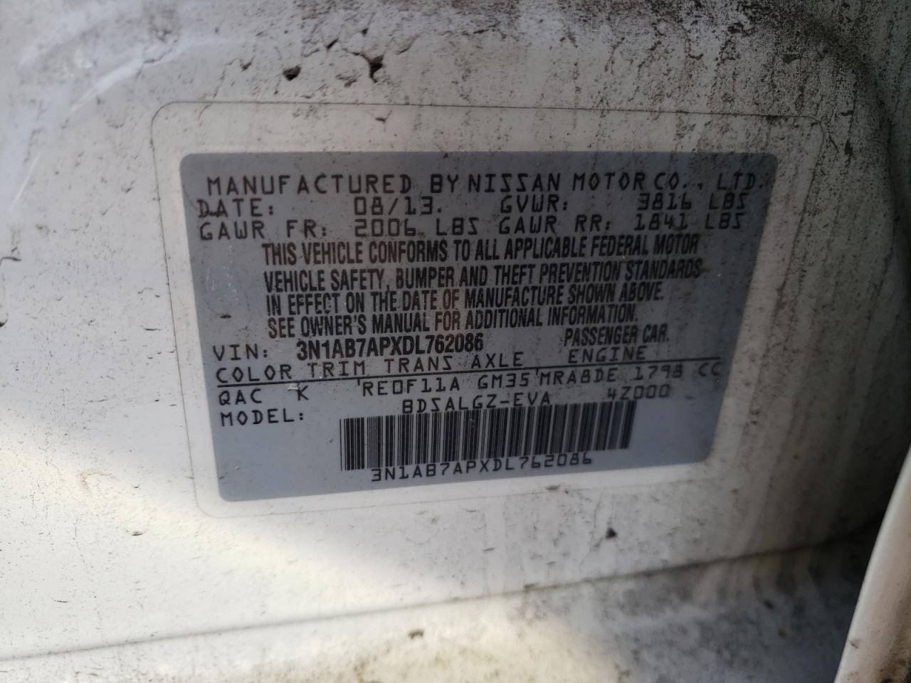 2013 Nissan Sentra - Image 14