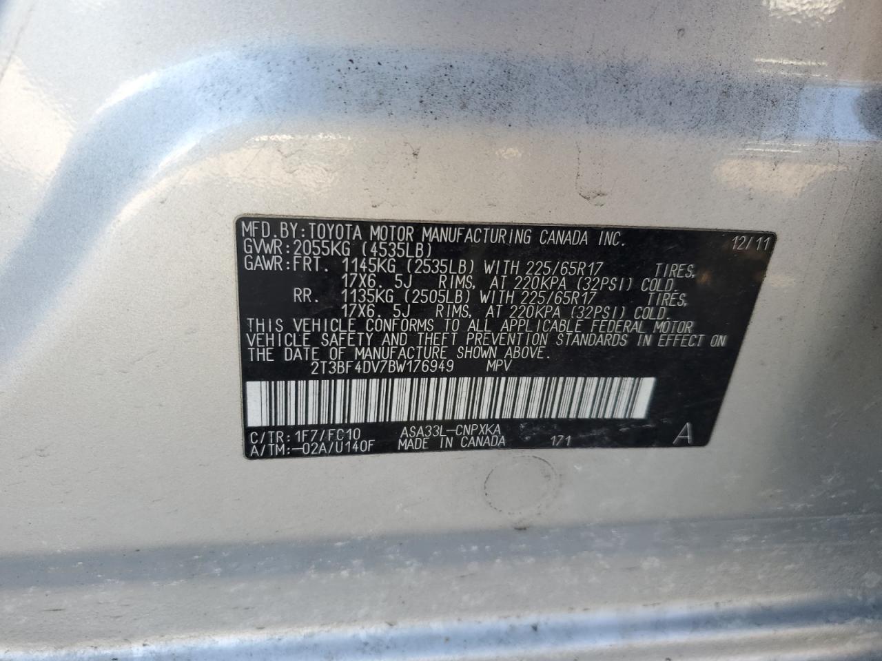 2011 Toyota RAV 4 - Image 12