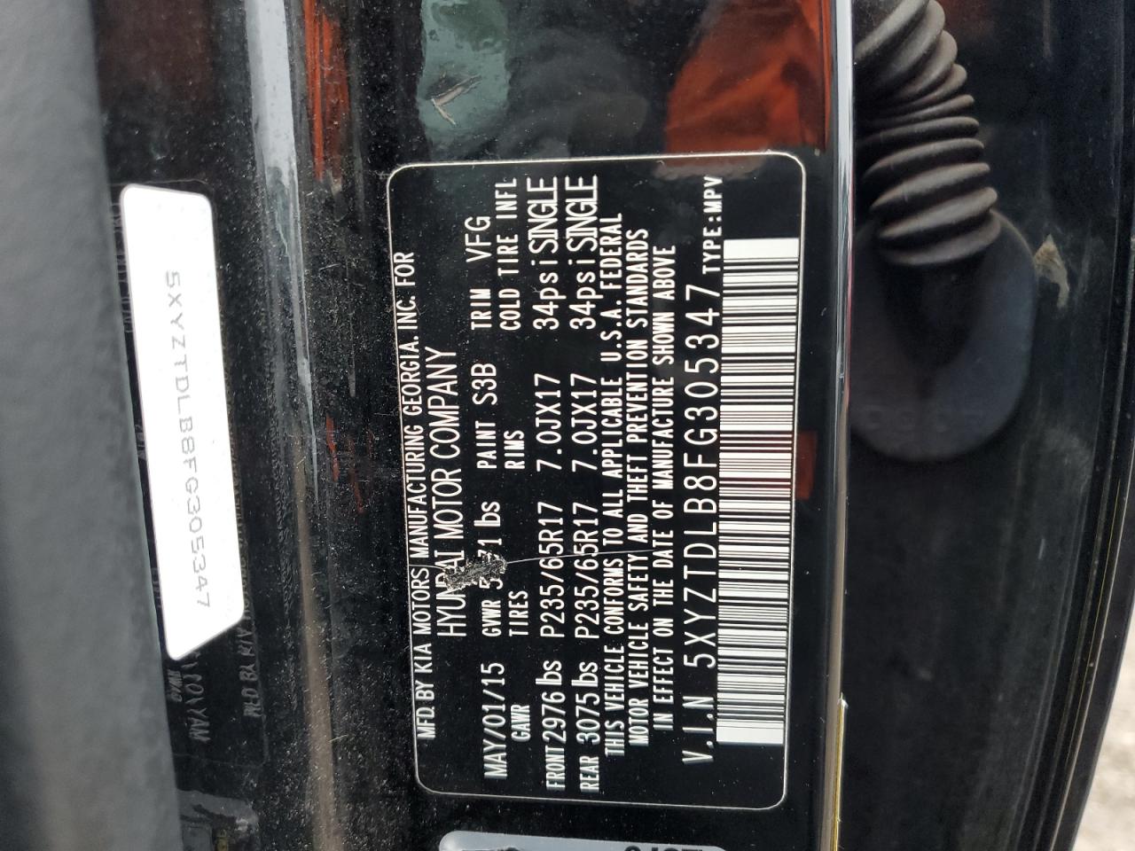 2015 Hyundai Santa Fe - Image 12