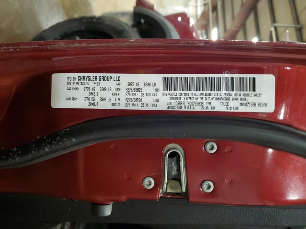 2013 RAM 1500 - Image 13