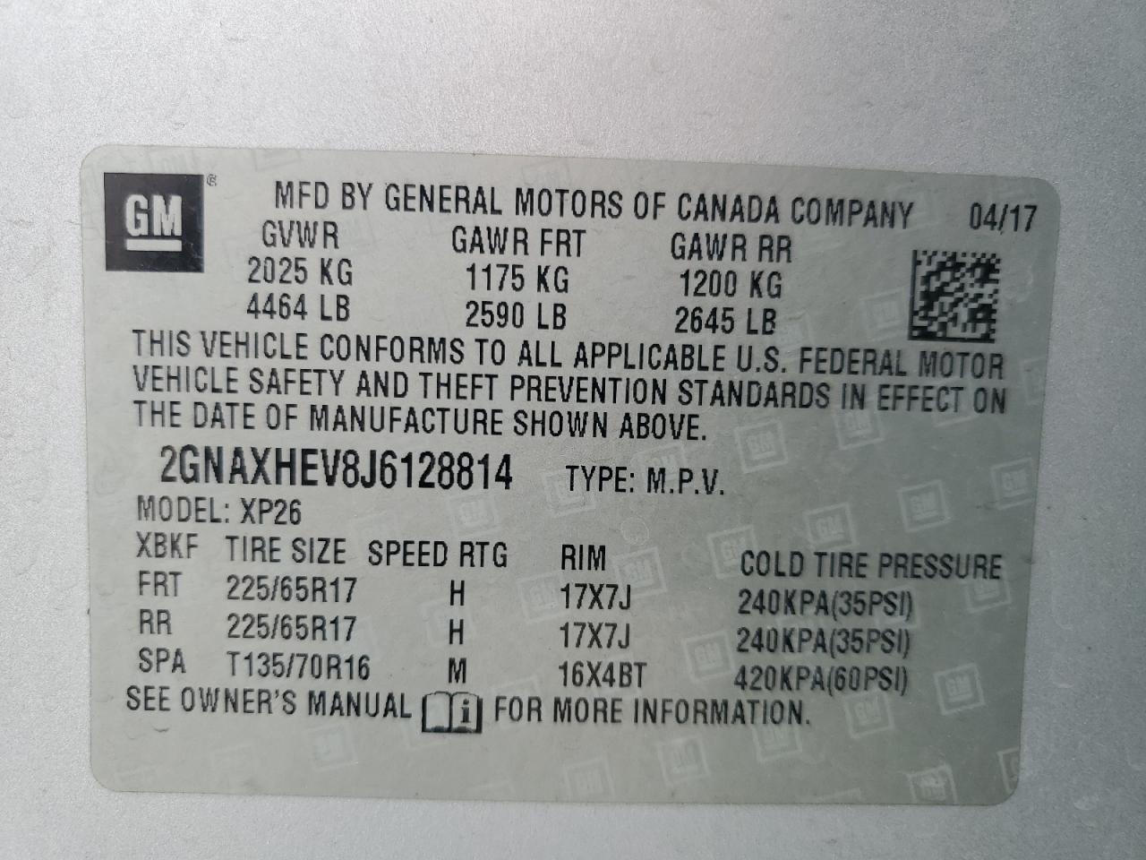 2018 Chevrolet Equinox - Image 13
