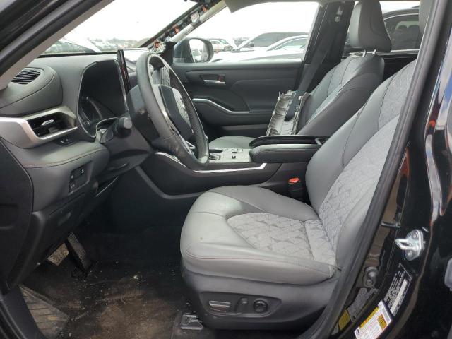  TOYOTA HIGHLANDER 2023 Czarny