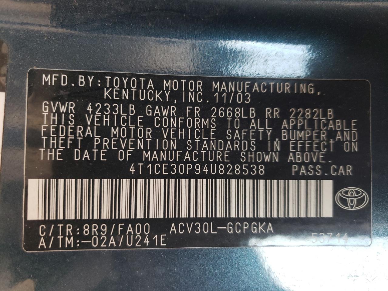 2004 Toyota Camry Solara - Image 12