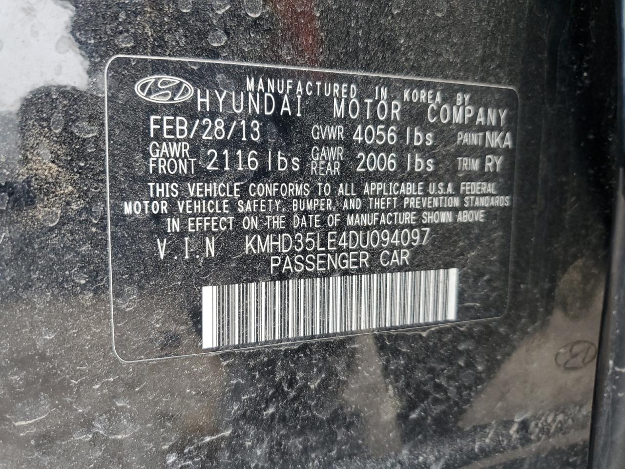 2013 Hyundai Elantra - Image 12