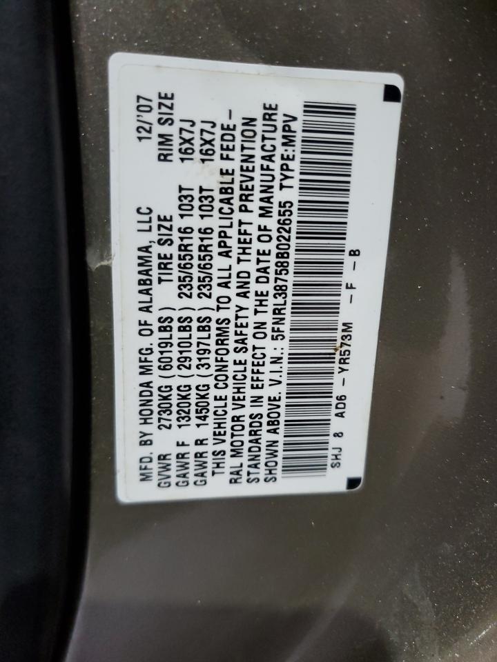 2008 Honda Odyssey - Image 14