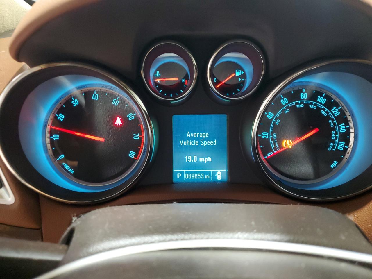 2015 BUICK ENCORE with REAR END damage, VIN KL4CJHSB6FB198095