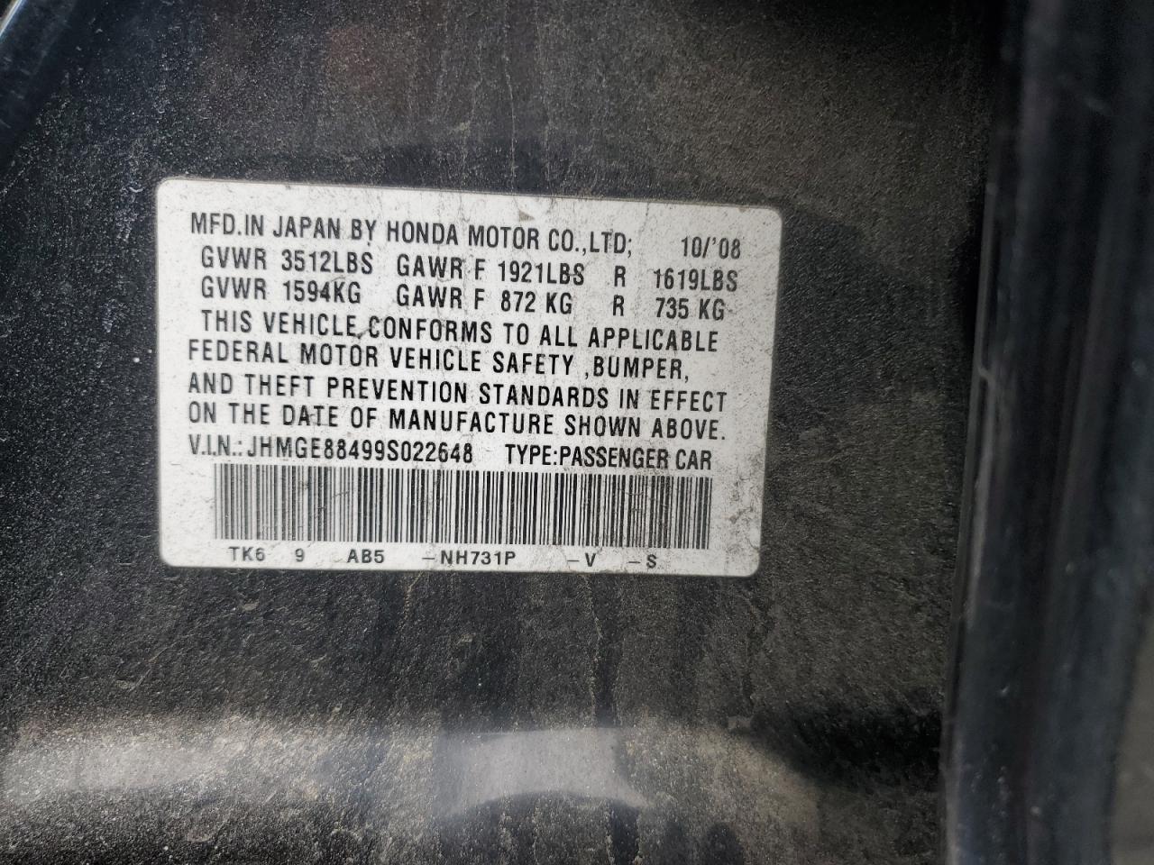 2009 Honda Fit - Image 12